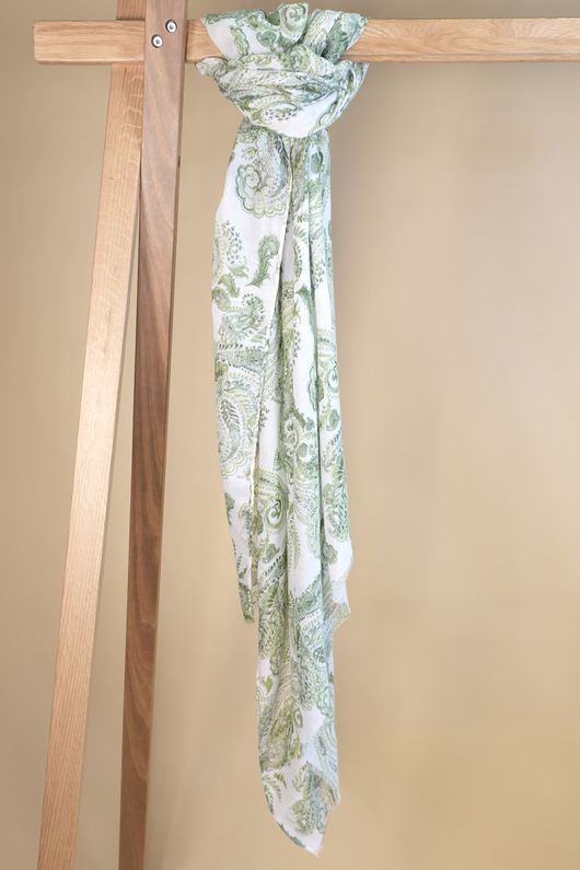 Laundry B Paisley Scarf Khaki /10 =